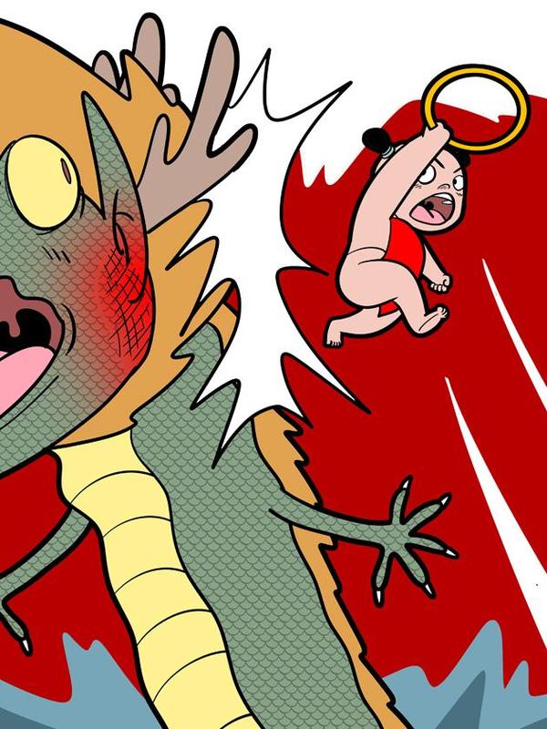 封神四格漫画之哪吒篇
